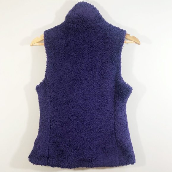 PATAGONIA Los Gatos Deep-Pile Sherpa Fleece Vest in Tempest Purple S - Picture 6 of 10